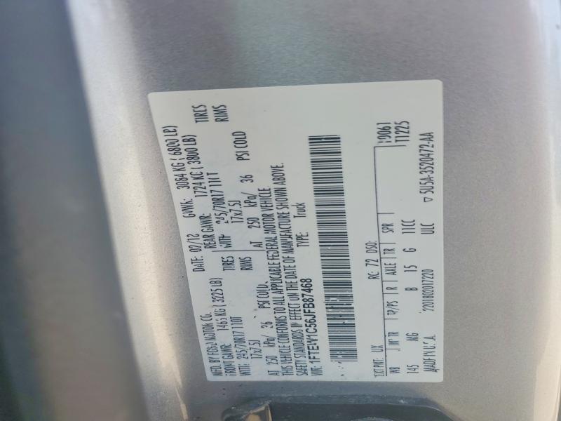 Aukcja sprzedaży 2018 Ford F150, vin: 1FTEW1C56JFB87468, numer aukcji: 78443305