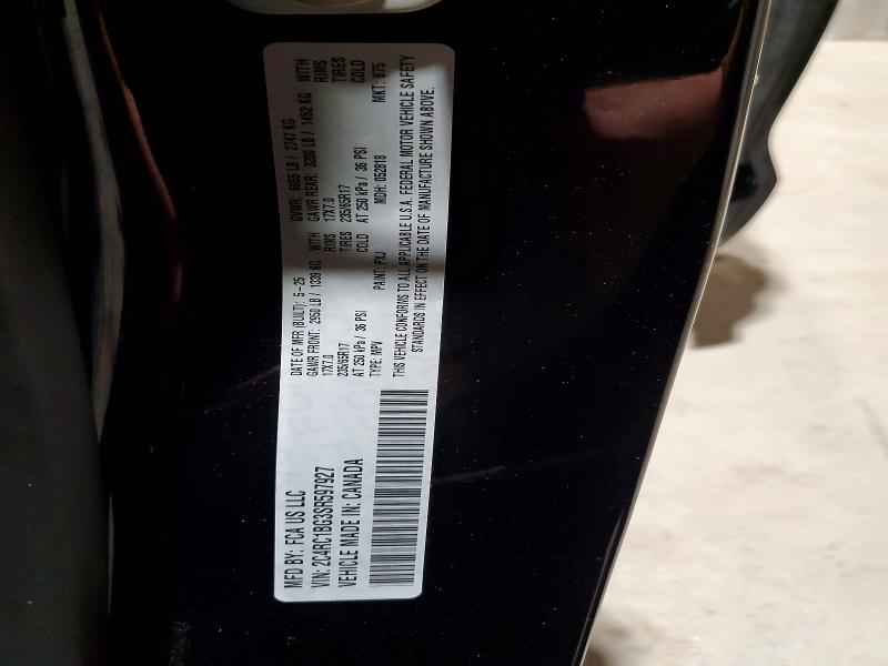 78794005 :رقم المزاد ، 2C4RC1BG3SR597927 vin ، 2025 Chrysler Pacifica مزاد بيع