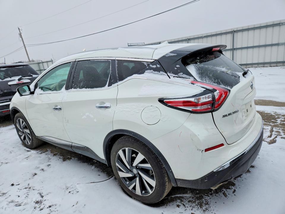 Продажа на аукционе авто 2015 Nissan Murano, vin: 5N1AZ2MH3FN214140, номер лота: 77951965