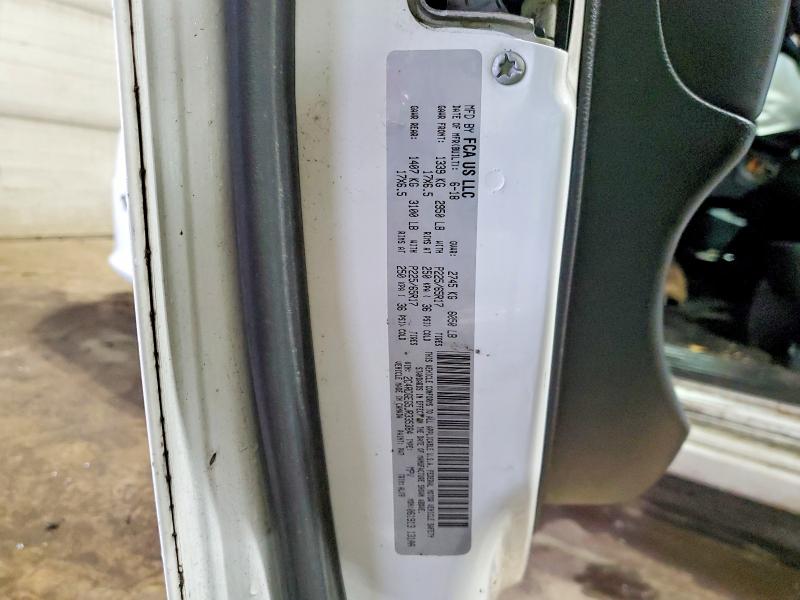 77557105 :رقم المزاد ، 2C4RDGEG5JR335384 vin ، 2018 Dodge Grand Caravan مزاد بيع