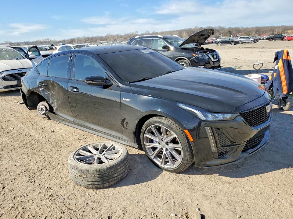 2021 Cadillac Ct5-v მანქანა იყიდება აუქციონზე, vin: 1G6DV5RW0M0110076, აუქციონის ნომერი: 76543595