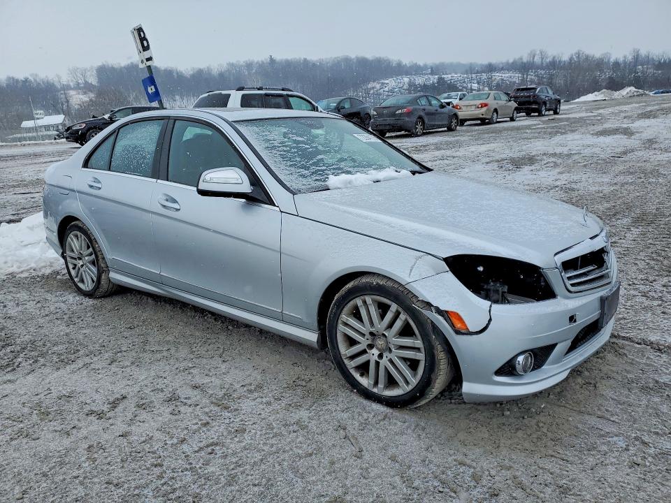 72264175 :رقم المزاد ، WDDGF54X98R014705 vin ، 2008 Mercedes-benz C مزاد بيع