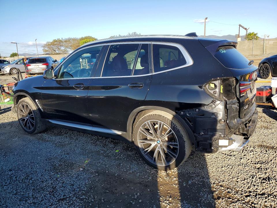 2022 Bmw X3 მანქანა იყიდება აუქციონზე, vin: 5UX43DP09N9K84736, აუქციონის ნომერი: 77792765