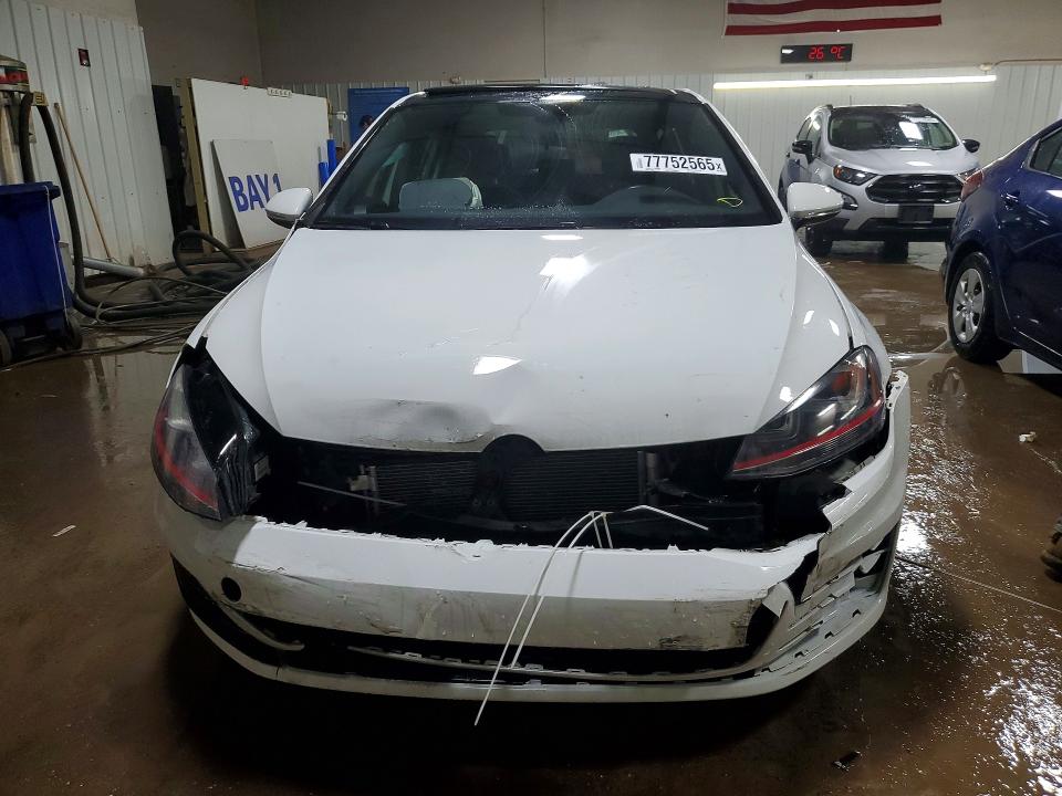 2017 Volkswagen Gti მანქანა იყიდება აუქციონზე, vin: 3VW447AU5HM072396, აუქციონის ნომერი: 77752565