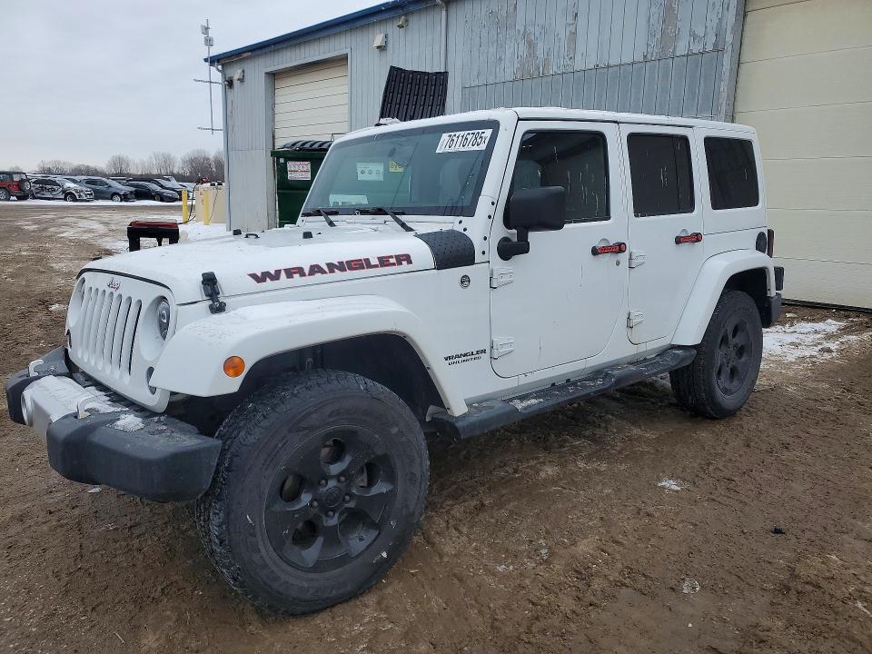 Aukcja sprzedaży 2014 Jeep Wrangler Unlimited, vin: 1C4BJWEG6EL127114, numer aukcji: 76116785