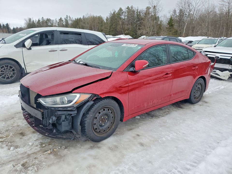 2017 Hyundai Elantra მანქანა იყიდება აუქციონზე, vin: KMHD84LF9HU291891, აუქციონის ნომერი: 78039175