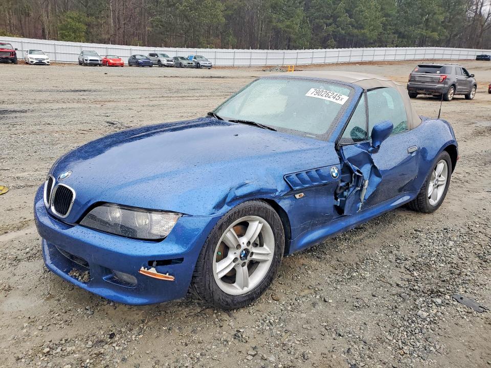 79026245 :رقم المزاد ، 4USCH9341YLF87907 vin ، 2000 Bmw Z3 مزاد بيع