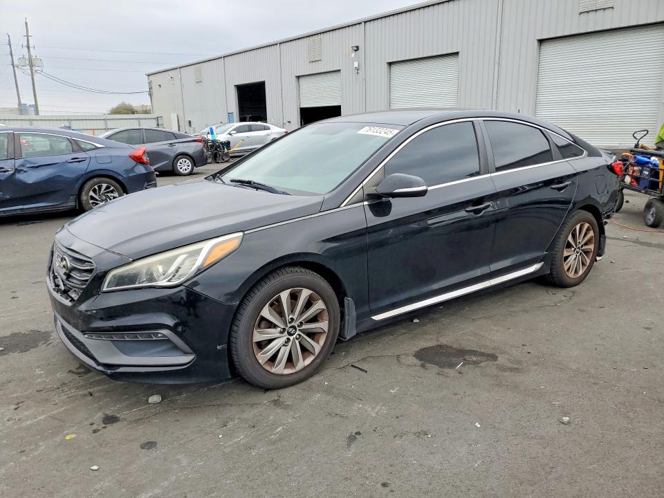 76133245 :رقم المزاد ، 5NPE34AF4HH439370 vin ، 2017 Hyundai Sonata مزاد بيع