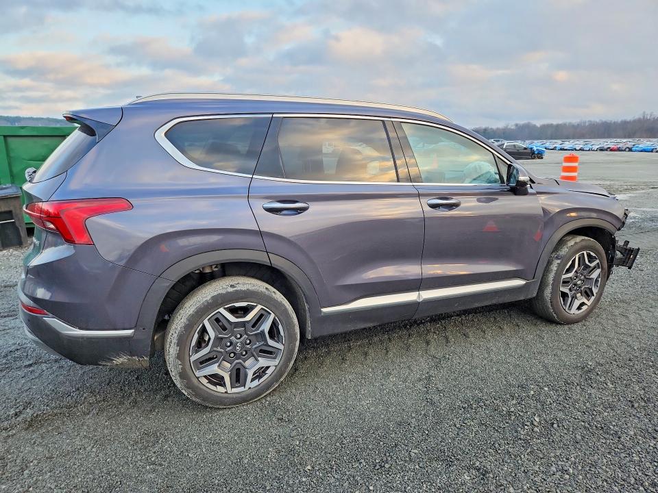 2021 Hyundai Santa Fe Hybrid მანქანა იყიდება აუქციონზე, vin: KM8S5DA17MU008728, აუქციონის ნომერი: 78772665
