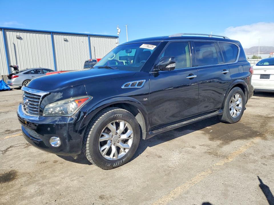 77796225 :رقم المزاد ، JN8AZ2NF0E9555489 vin ، 2014 Infiniti Qx80 مزاد بيع
