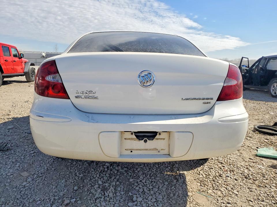 78601335 :رقم المزاد ، 2G4WC552261271479 vin ، 2006 Buick Lacrosse مزاد بيع
