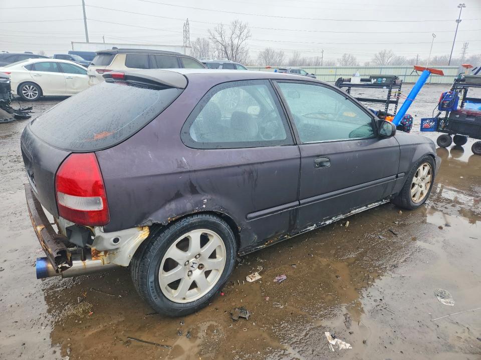 1999 Honda Civic მანქანა იყიდება აუქციონზე, vin: 2HGEJ6323XH110387, აუქციონის ნომერი: 78227945