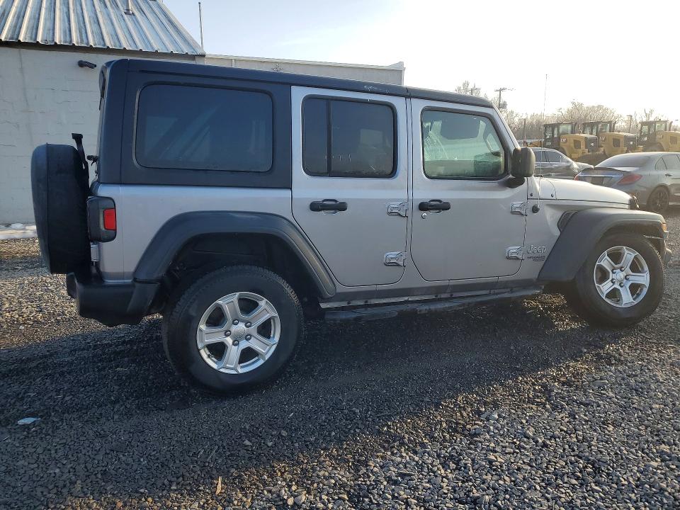 77595145 :رقم المزاد ، 1C4HJXDNXKW636648 vin ، 2019 Jeep Wrangler Unlimited مزاد بيع