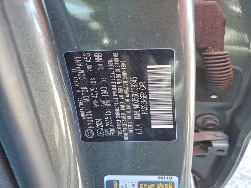 Продажа на аукционе авто 2025 Hyundai Elantra, vin: KMHLN4DJ5SU139346, номер лота: 76595695