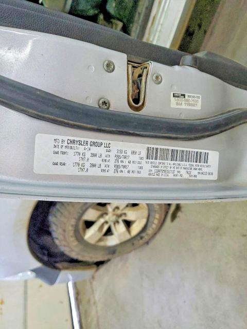 2014 Ram 1500 მანქანა იყიდება აუქციონზე, vin: 1C6RR7SM9ES317137, აუქციონის ნომერი: 78719875