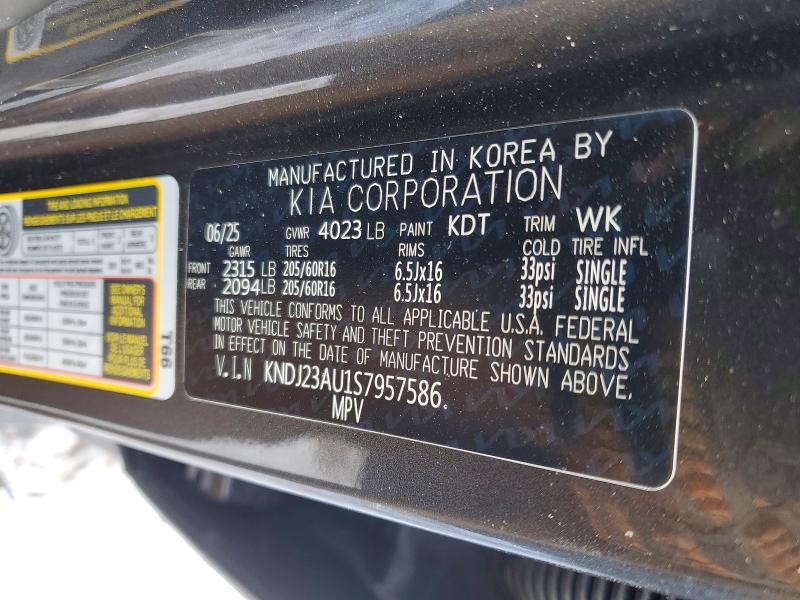Продаж на аукціоні авто 2025 Kia Soul, vin: KNDJ23AU1S7957586, номер лоту: 75430295