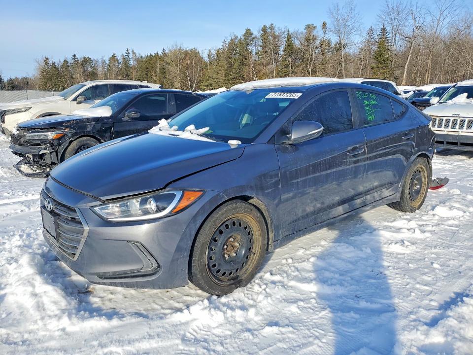 Продаж на аукціоні авто 2018 Hyundai Elantra, vin: KMHD84LF4JU658217, номер лоту: 77507265