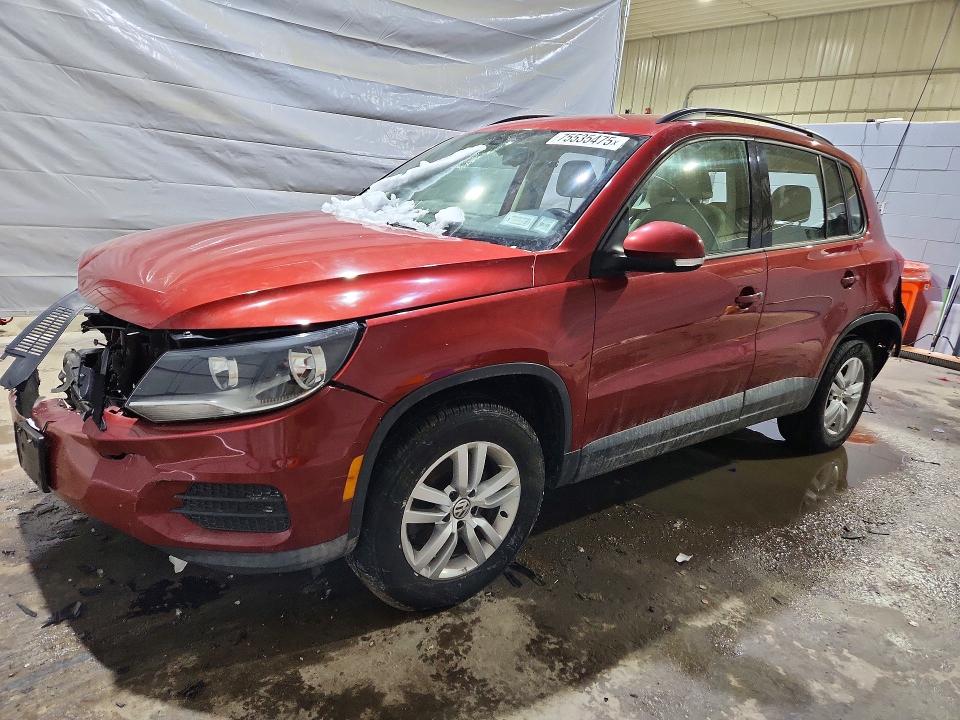 75535475 :رقم المزاد ، WVGBV7AX3GW045712 vin ، 2016 Volkswagen Tiguan مزاد بيع