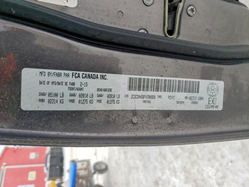 Aukcja sprzedaży 2015 Dodge Charger, vin: 2C3CDXHG8FH790958, numer aukcji: 75404565