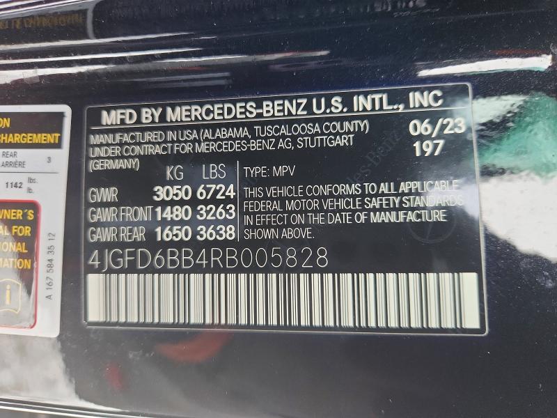 Aukcja sprzedaży 2024 Mercedes-benz Gle Coupe, vin: 4JGFD6BB4RB005828, numer aukcji: 77168125