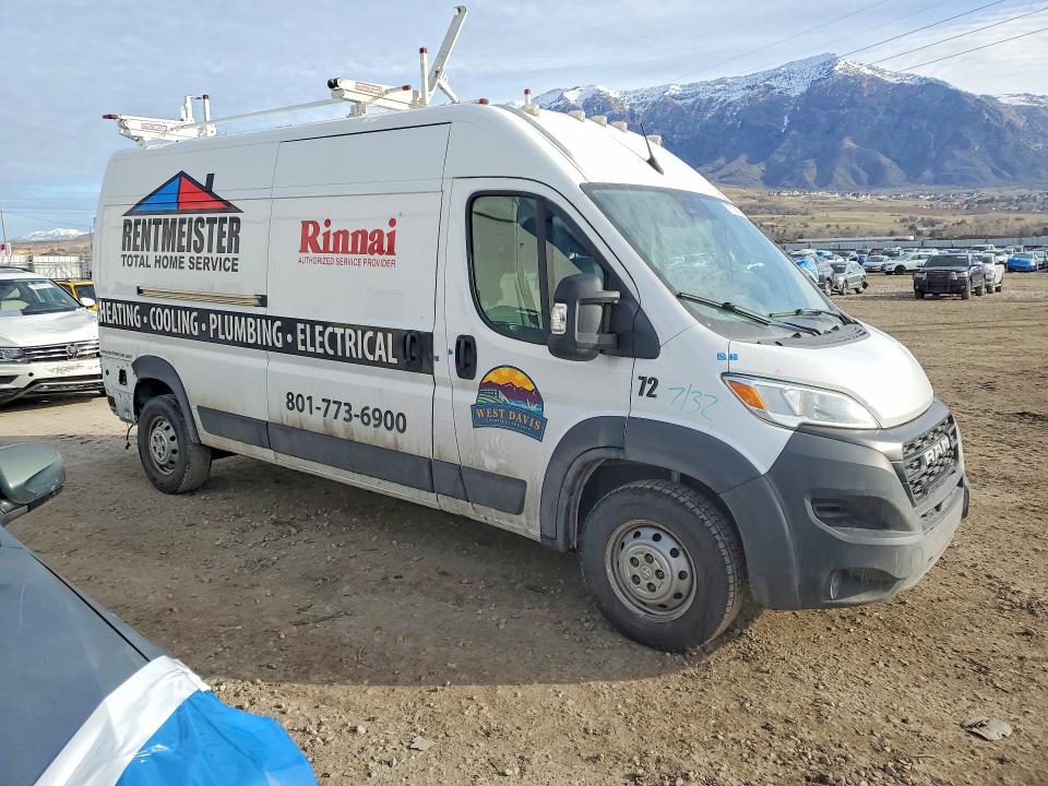 77705975 :رقم المزاد ، 3C6LRVDG6PE604779 vin ، 2023 Ram Promaster 2500 مزاد بيع