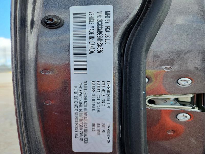 Aukcja sprzedaży 2021 Chrysler 300, vin: 2C3CCABG2MH634386, numer aukcji: 77437935