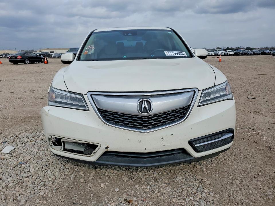 77796035 :رقم المزاد ، 5FRYD3H42GB020504 vin ، 2016 Acura Mdx مزاد بيع