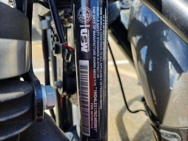 78878115 :رقم المزاد ، 1HD4LE217KC405901 vin ، 2019 Harley-davidson Xl883 مزاد بيع