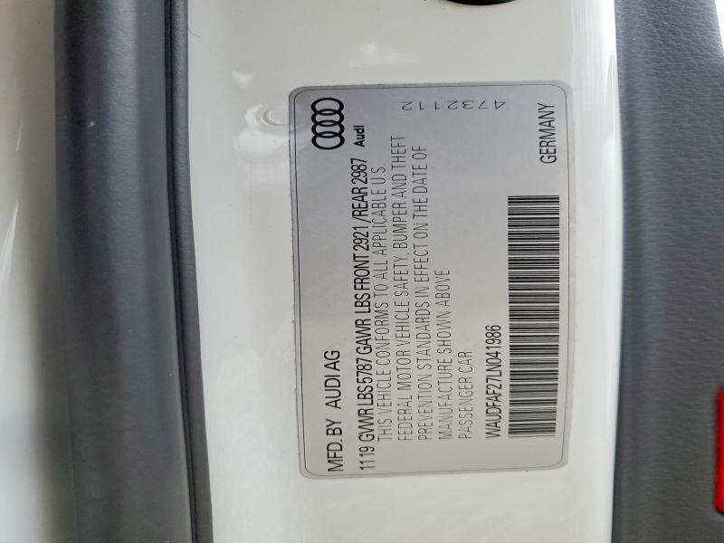 Продаж на аукціоні авто 2020 Audi S6, vin: WAUDFAF27LN041986, номер лоту: 77564255