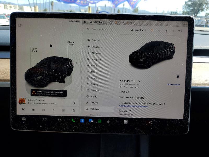 Aukcja sprzedaży 2023 Tesla Model Y, vin: 7SAYGAEE4PF634936, numer aukcji: 78541005
