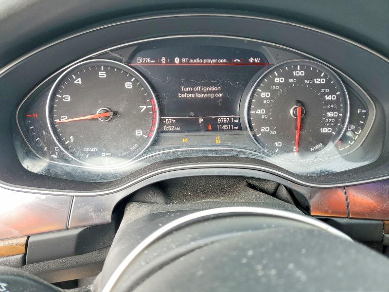 2016 Audi A6 მანქანა იყიდება აუქციონზე, vin: WAUGFAFC4GN011422, აუქციონის ნომერი: 76204345