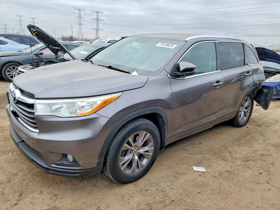 79159625 :رقم المزاد ، 5TDJKRFH6ES033010 vin ، 2014 Toyota Highlander مزاد بيع