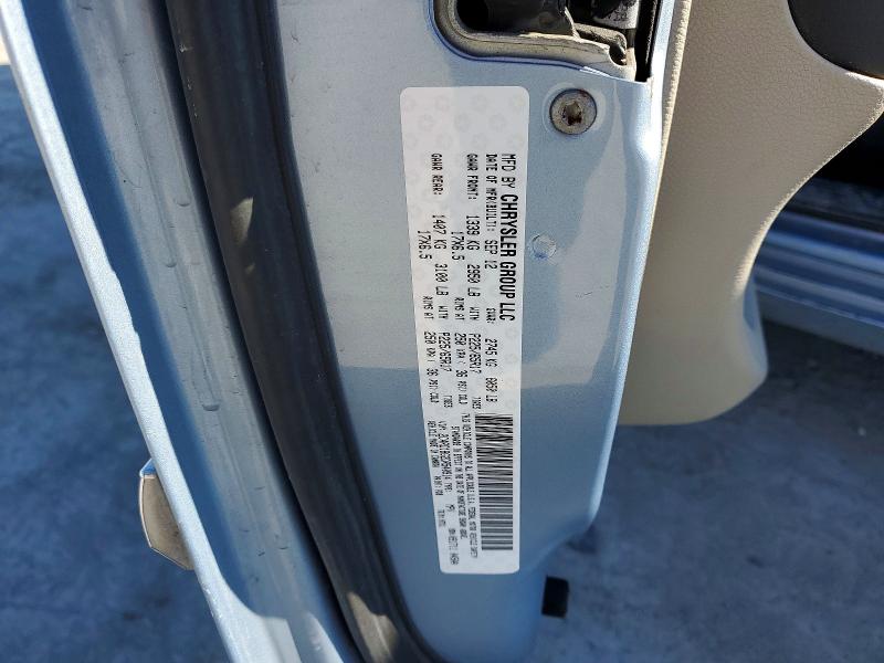 Auction sale of the 2013 Chrysler Town & Country, vin: 2C4RC1BG2DR540914, lot number: 77535365