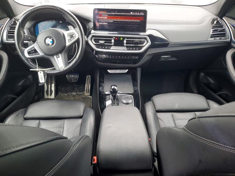 2022 Bmw X3 მანქანა იყიდება აუქციონზე, vin: 5UX53DP07N9L97993, აუქციონის ნომერი: 77510655