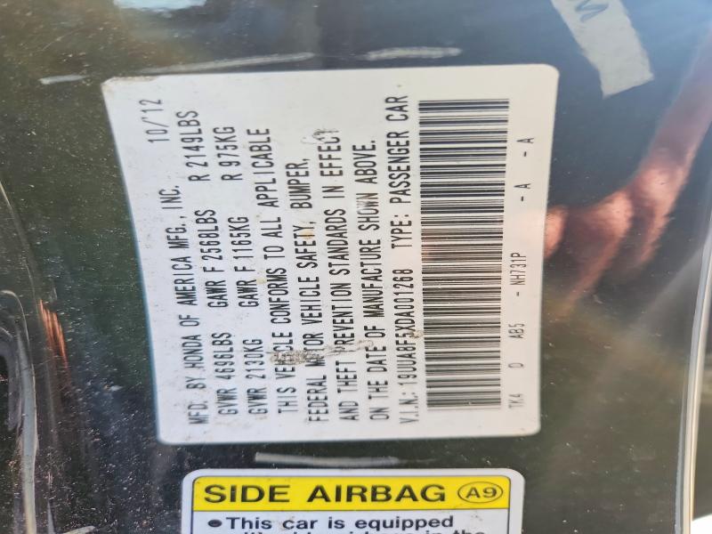Продаж на аукціоні авто 2013 Acura Tl, vin: 19UUA8F5XDA001268, номер лоту: 76276055