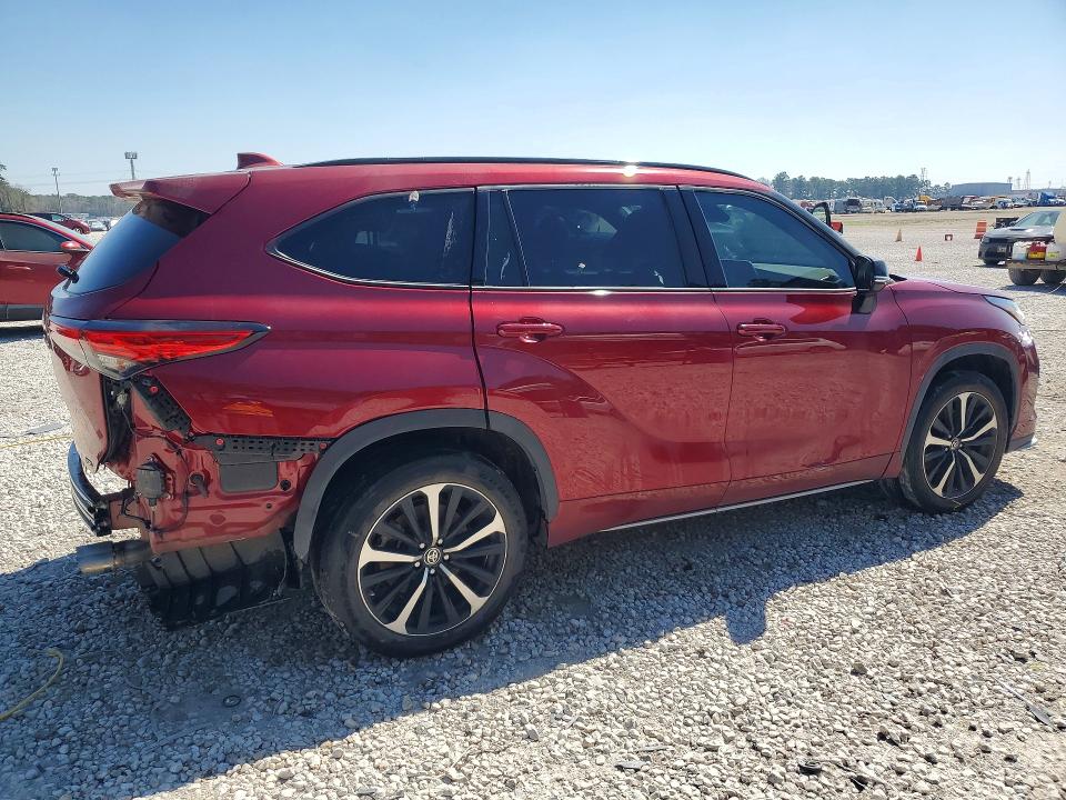 2022 Toyota Highlander მანქანა იყიდება აუქციონზე, vin: 5TDLZRAH2NS114498, აუქციონის ნომერი: 79457945