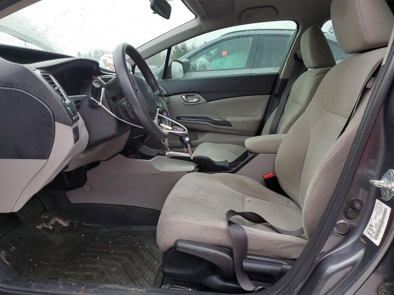 76530075 :رقم المزاد ، 2HGFB2F47DH014233 vin ، 2013 Honda Civic مزاد بيع