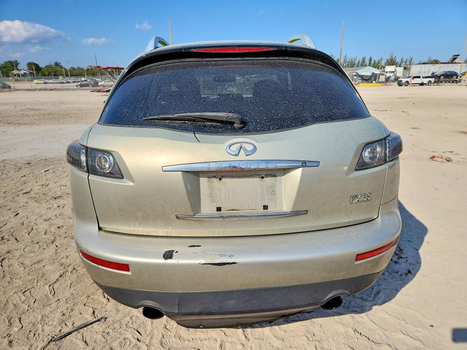 77114725 :رقم المزاد ، JNRAS08U46X101743 vin ، 2006 Infiniti Fx35 مزاد بيع