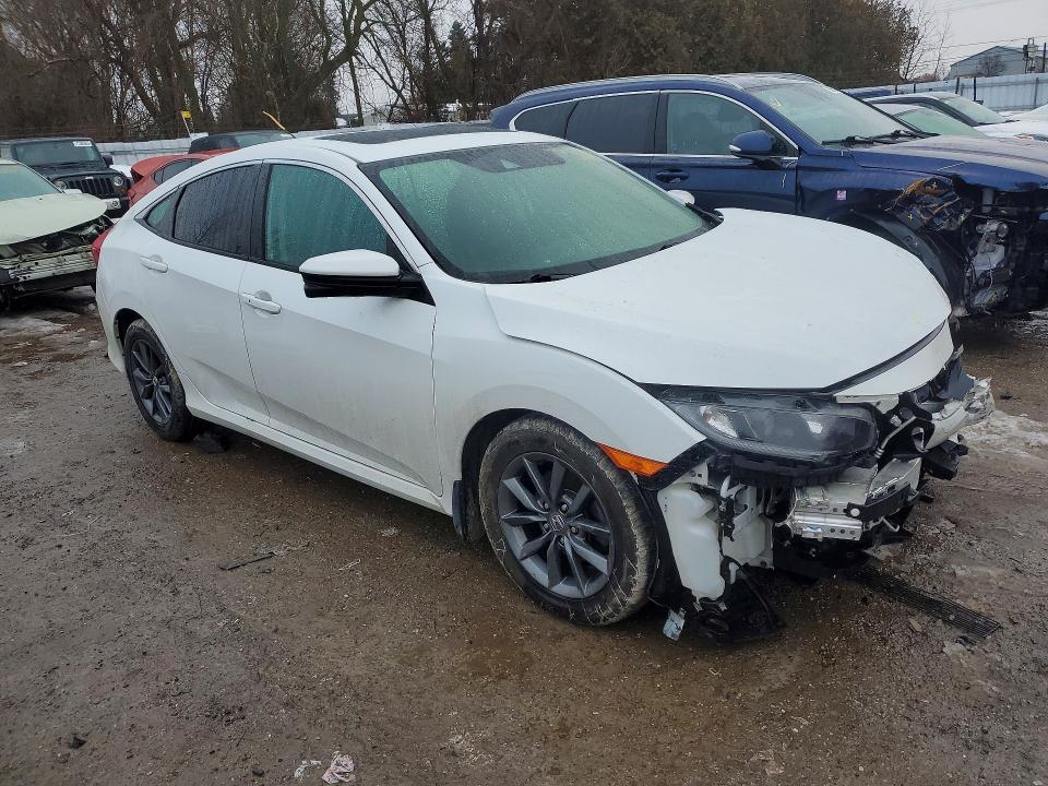 77535955 :رقم المزاد ، 2HGFC2F7XLH035552 vin ، 2020 Honda Civic مزاد بيع