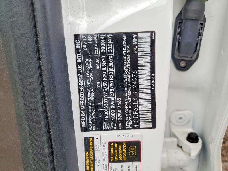 Продаж на аукціоні авто 2018 Mercedes-benz Gls, vin: 4JGDF6EEXJB024976, номер лоту: 75826755