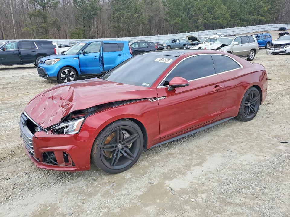 Продажа на аукционе авто 2019 Audi A5, vin: WAUTNAF54KA068481, номер лота: 77625565