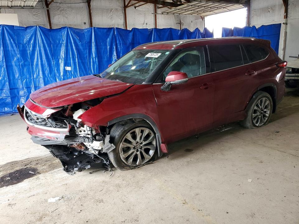 77505725 :رقم المزاد ، 5TDDZRBHXLS055202 vin ، 2020 Toyota Highlander مزاد بيع