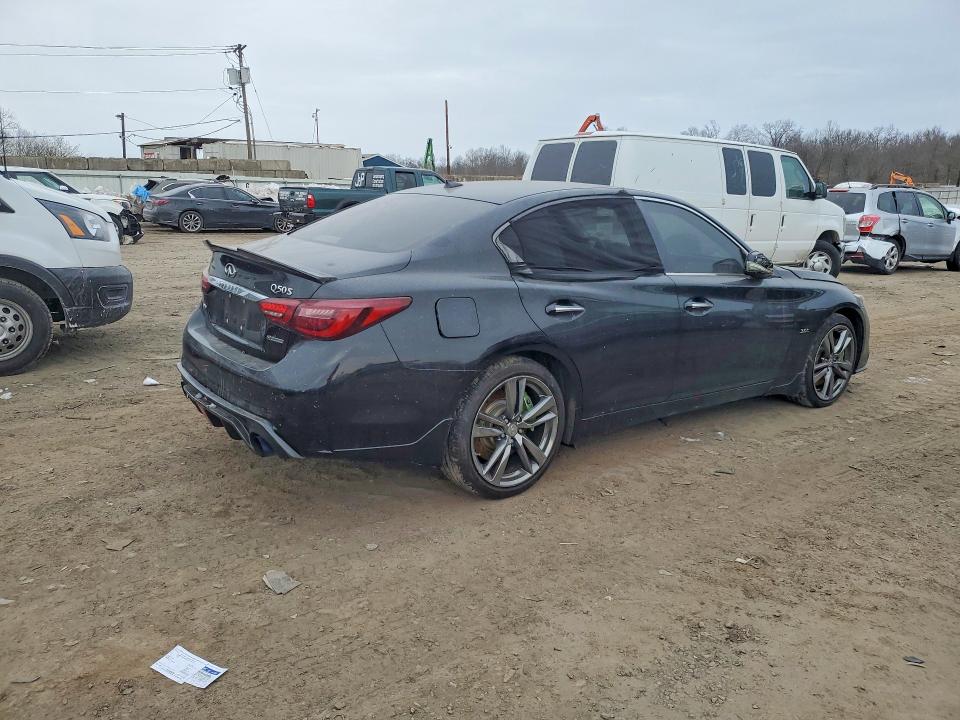 2019 Infiniti Q50 მანქანა იყიდება აუქციონზე, vin: JN1EV7AR8KM590606, აუქციონის ნომერი: 76660175