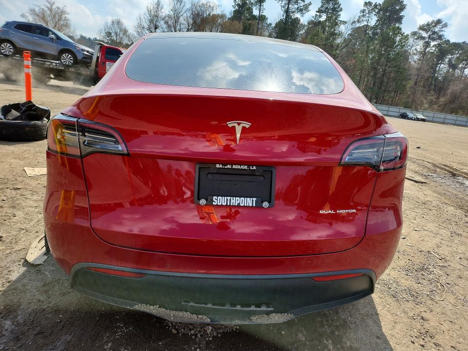 Продажа на аукционе авто 2021 Tesla Model Y, vin: 5YJYGDEE3MF260751, номер лота: 76931955