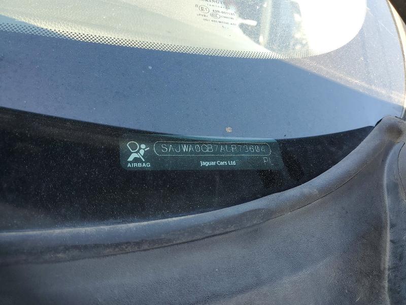 2010 Jaguar Xf მანქანა იყიდება აუქციონზე, vin: SAJWA0GB7ALR73604, აუქციონის ნომერი: 76047885