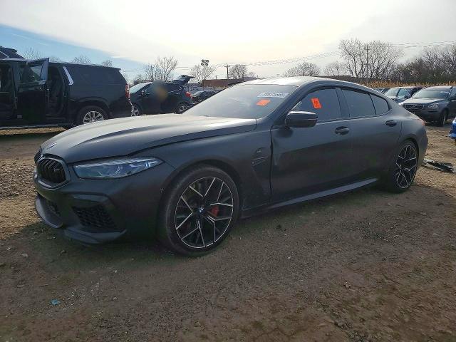 2022 Bmw M8 მანქანა იყიდება აუქციონზე, vin: WBSGV0C01NCH52710, აუქციონის ნომერი: 47619386