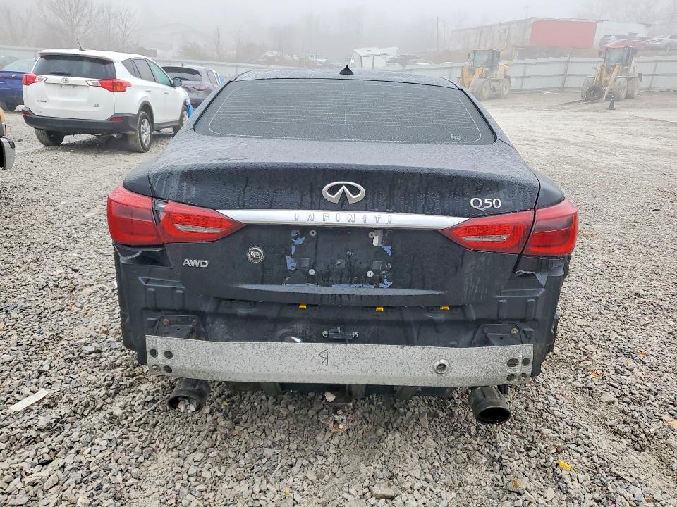 2018 Infiniti Q50 მანქანა იყიდება აუქციონზე, vin: JN1EV7AR9JM435934, აუქციონის ნომერი: 77721045