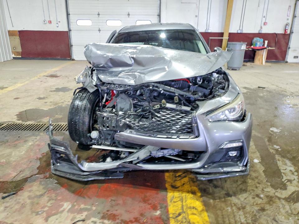 2018 Infiniti Q50 მანქანა იყიდება აუქციონზე, vin: JN1EV7ARXJM437336, აუქციონის ნომერი: 78271105