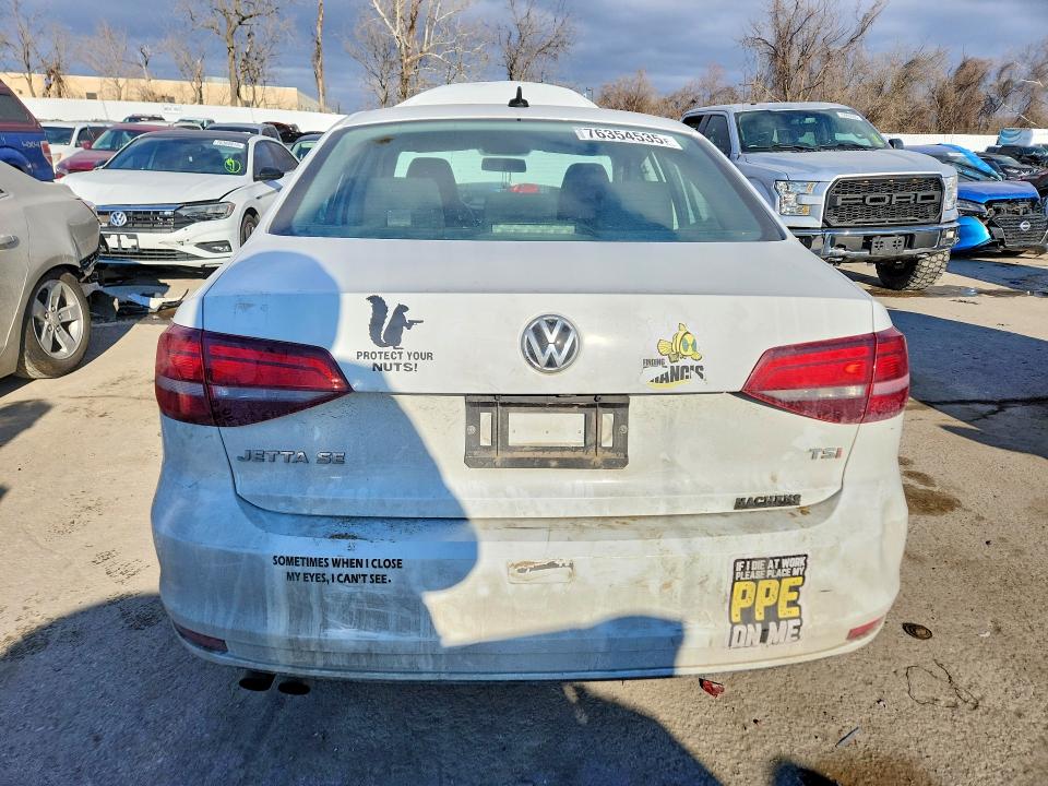 2016 Volkswagen Jetta მანქანა იყიდება აუქციონზე, vin: 3VWD67AJXGM259566, აუქციონის ნომერი: 76354535