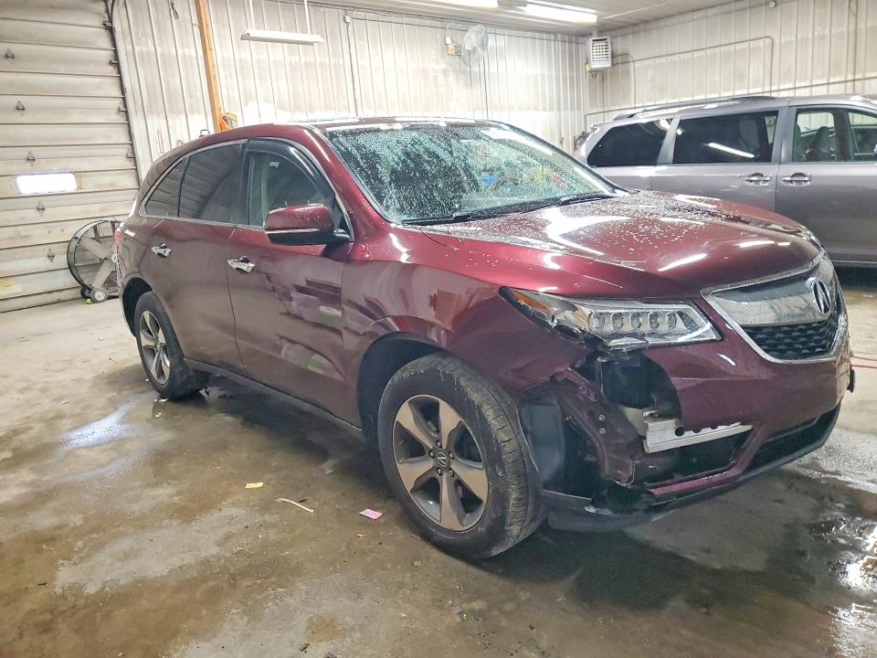 78550205 :رقم المزاد ، 5FRYD4H21EB046707 vin ، 2014 Acura Mdx مزاد بيع